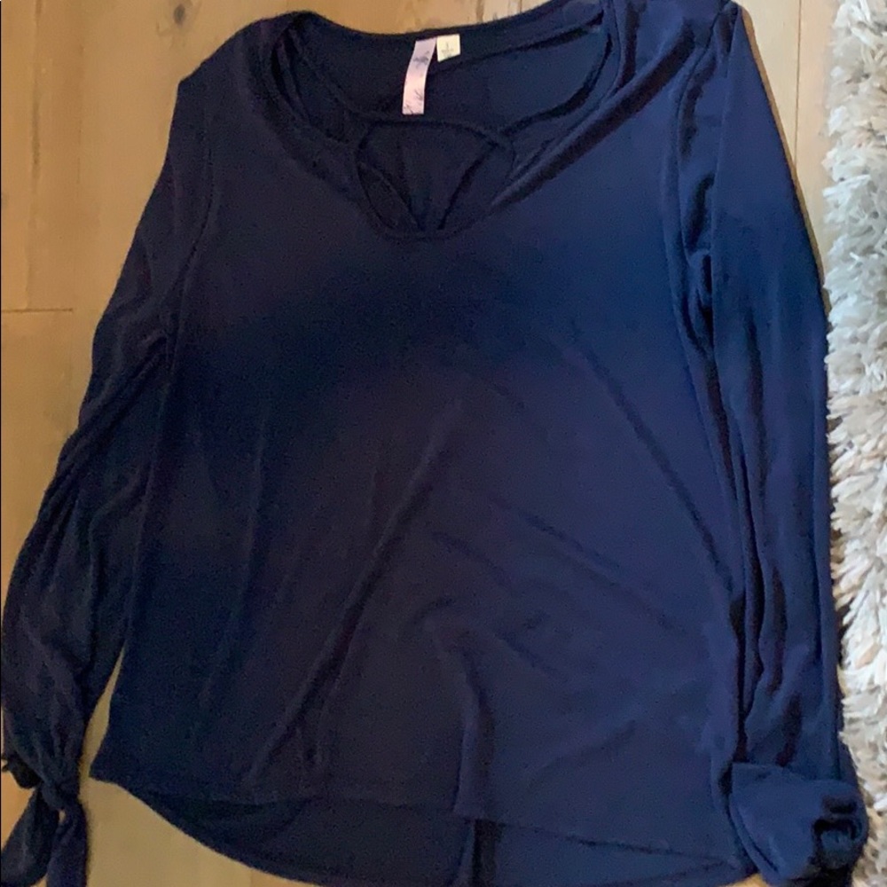 Navy long sleeve
